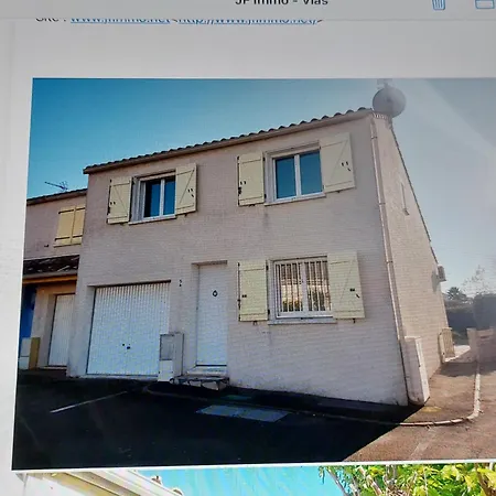 Maison 300 M De La 8pers A * Vias